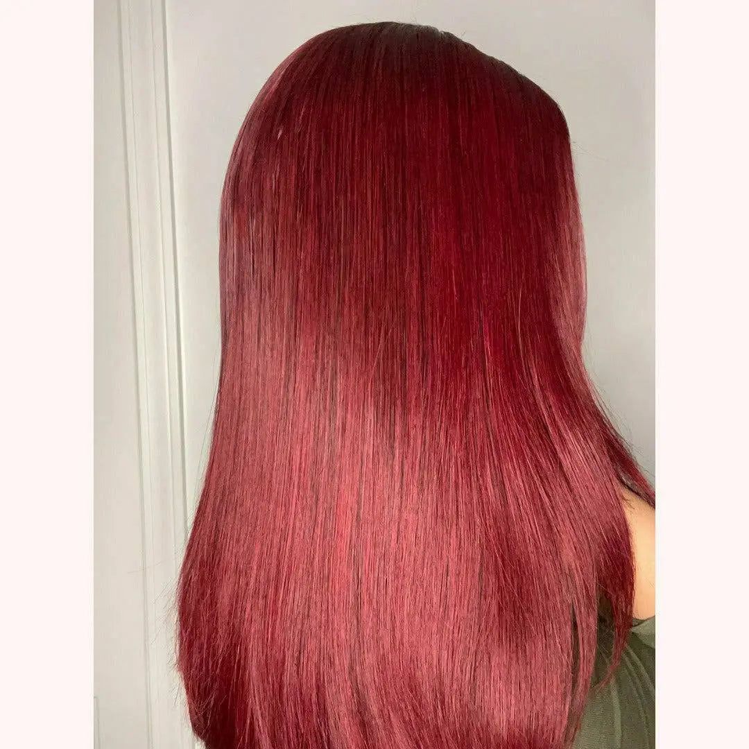 99J Wig - 4x4 Lace Closure Wig - Le Chic Tresses