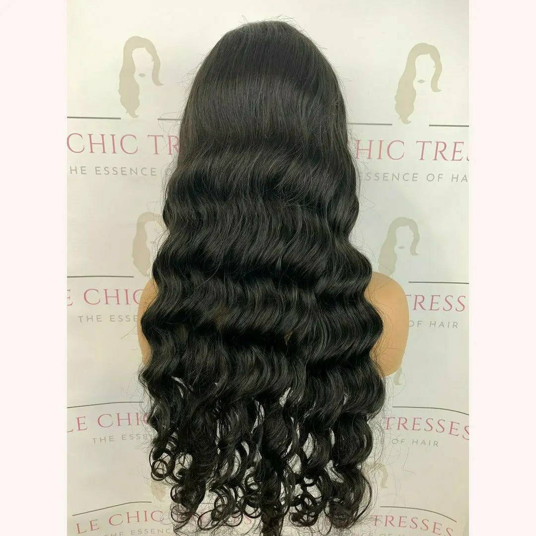 Loose Wave Closure Wig - 4x4 Lace Closure Wig - Le Chic Tresses