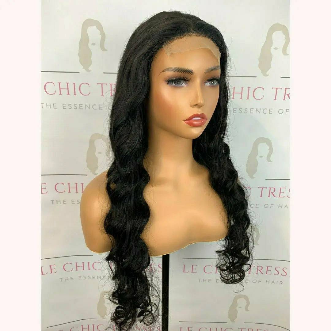 Loose Wave Closure Wig - 4x4 Lace Closure Wig - Le Chic Tresses