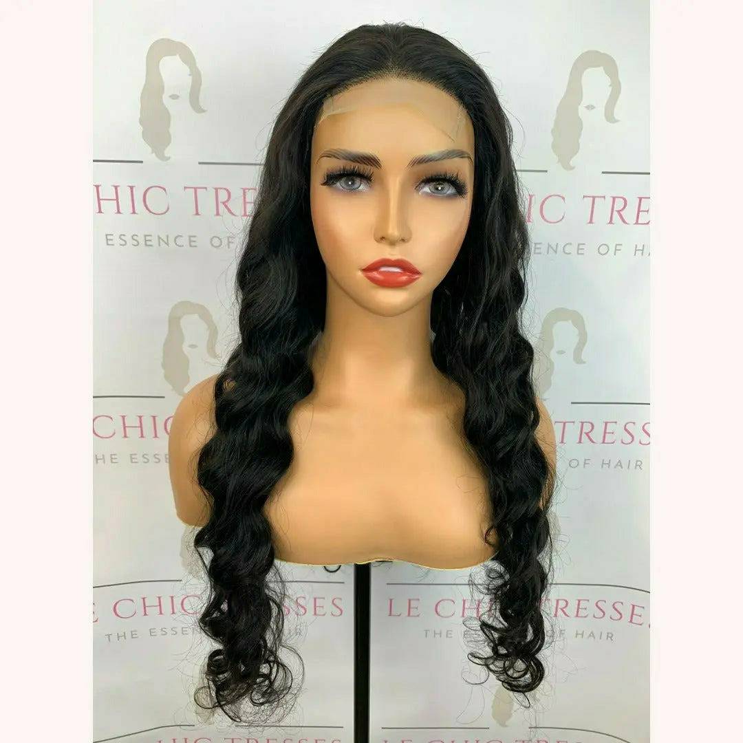 Loose Wave Closure Wig - 4x4 Lace Closure Wig - Le Chic Tresses