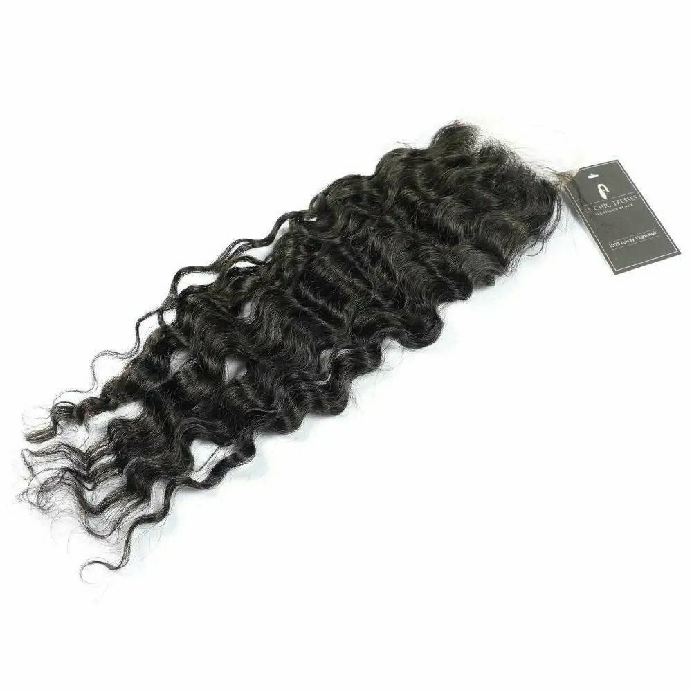 Closure Only - SEA Wave Hair - Lace Closure - Brazilian Hair - Le Chic Tresses