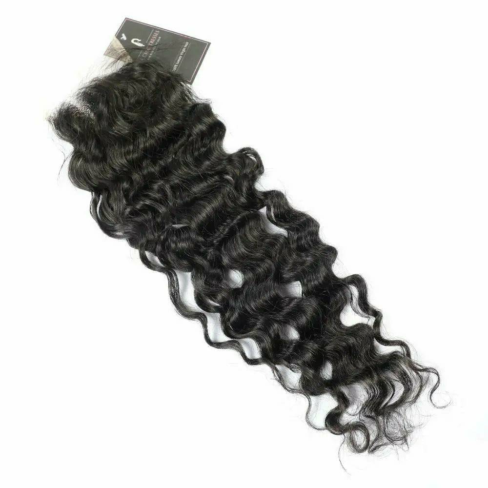 Closure Only - SEA Wave Hair - Lace Closure - Brazilian Hair - Le Chic Tresses
