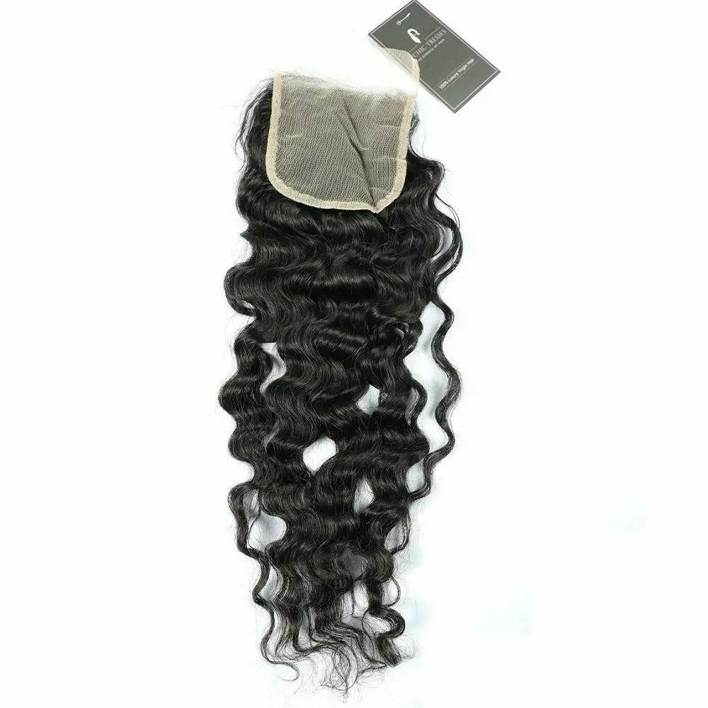 Closure Only - SEA Wave Hair - Lace Closure - Brazilian Hair - Le Chic Tresses