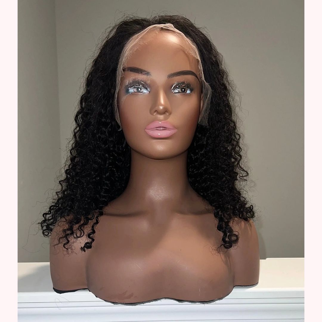 Curly Bob Frontal Wig Le Chic Tresses