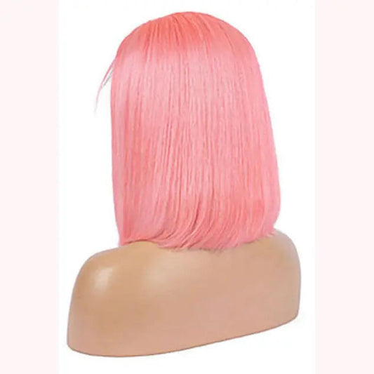 Pink Wig - 13x4 Lace Frontal Wig - Bob - Le Chic Tresses