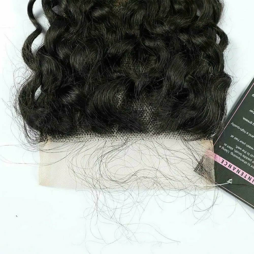 Closure Only - Water Wave Lace Closure - Brazilian Hair - Le Chic Tresses