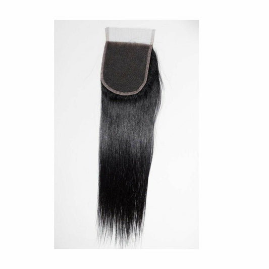 Closure Only - Raw Straight Human Hair - Le Chic Tresses