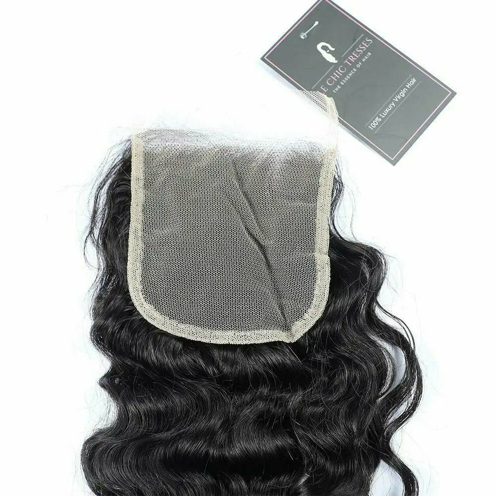 Closure Only - SEA Wave Hair - Lace Closure - Brazilian Hair - Le Chic Tresses